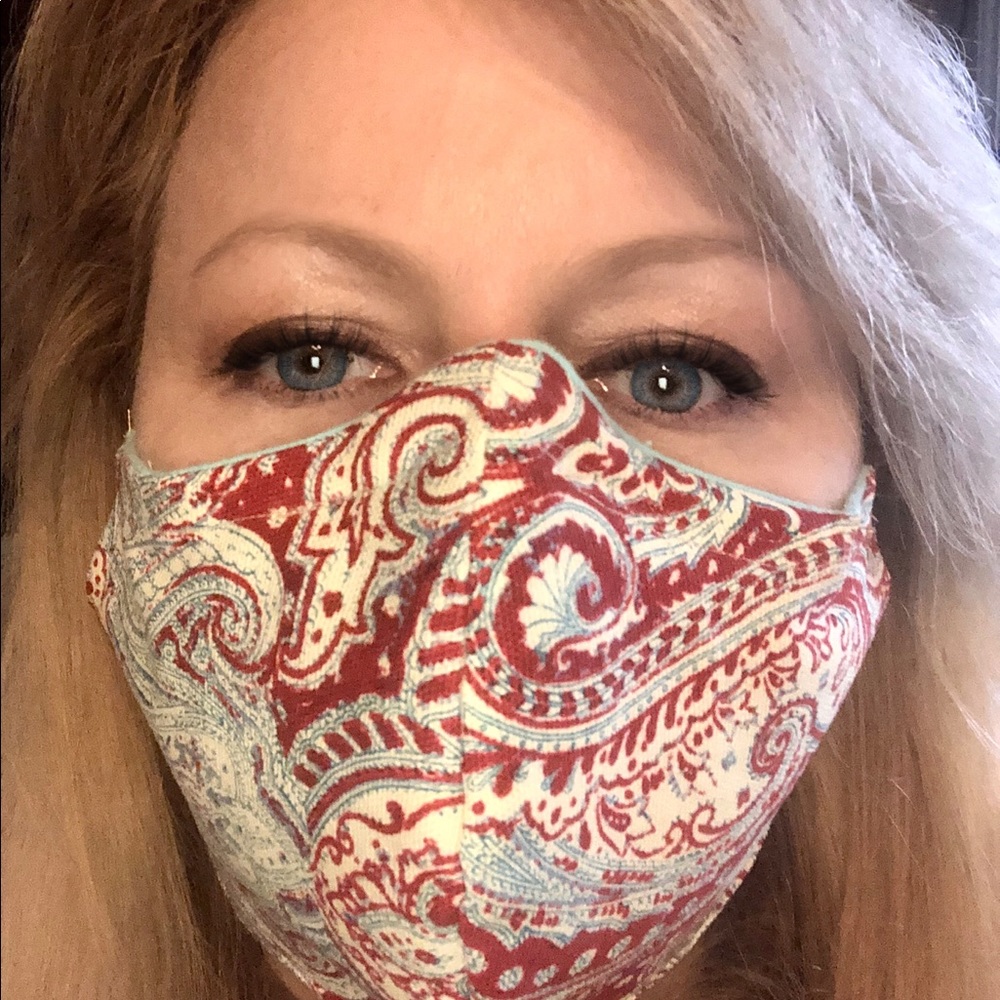 Boho Washable Face Mask With Filter Pocket